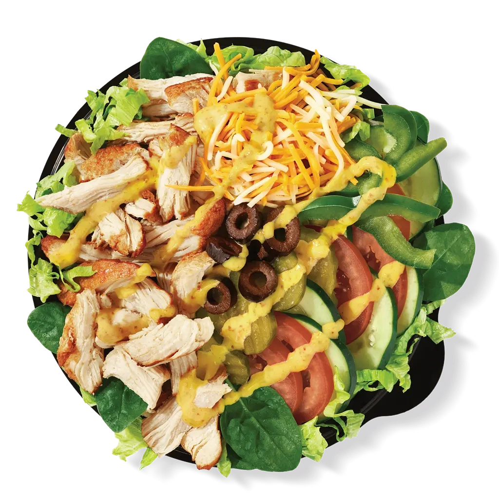 Official Subway Salads menu category artwork; category reference for Steak Philly