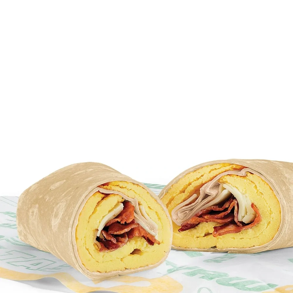 Subway menu photo of Bacon, Egg & Cheese Wrap