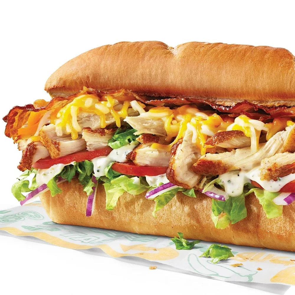 Subway menu photo of Chicken & Bacon Ranch