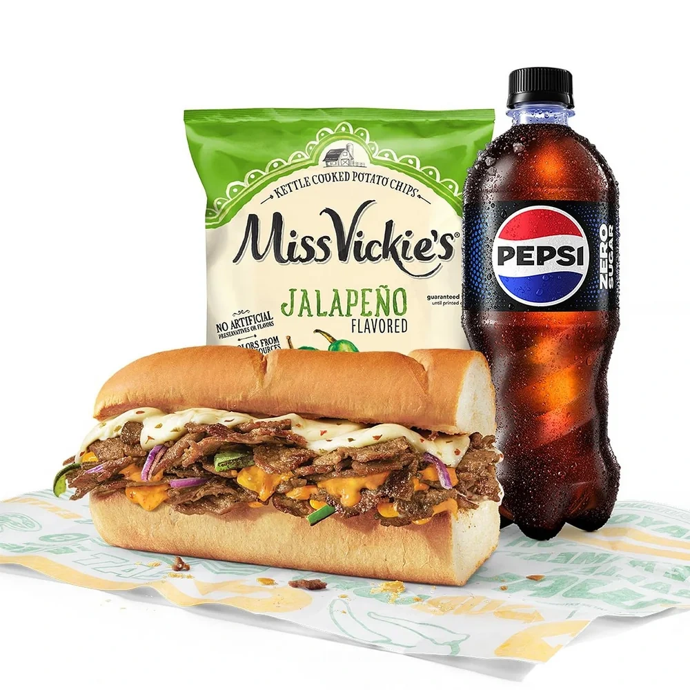 Subway menu photo of Chipotle Philly Meal