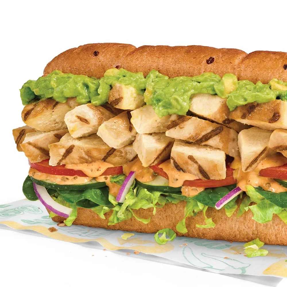 Subway menu photo of Grilled Chicken & Avocado