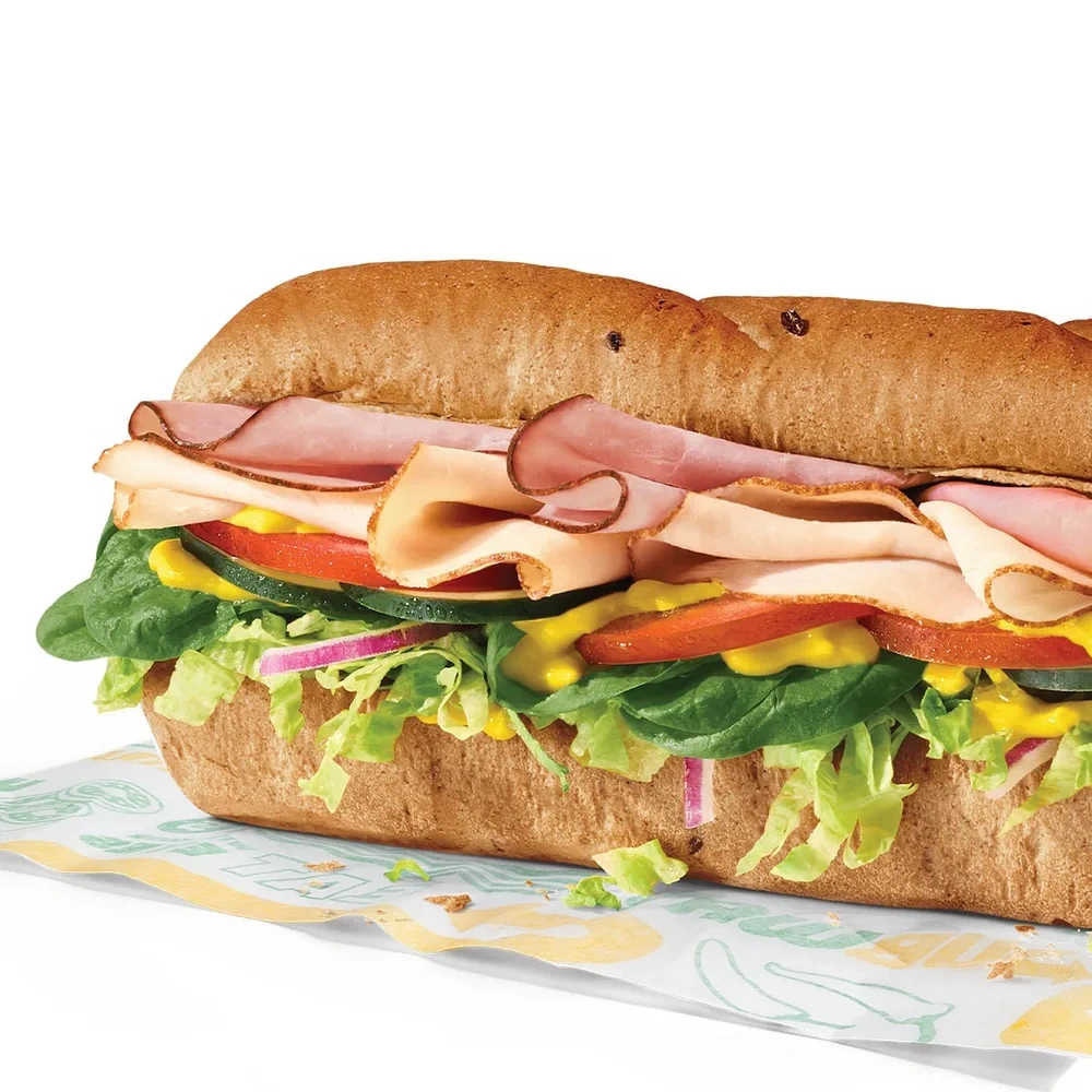 Subway menu photo of Ham & Turkey Stacker