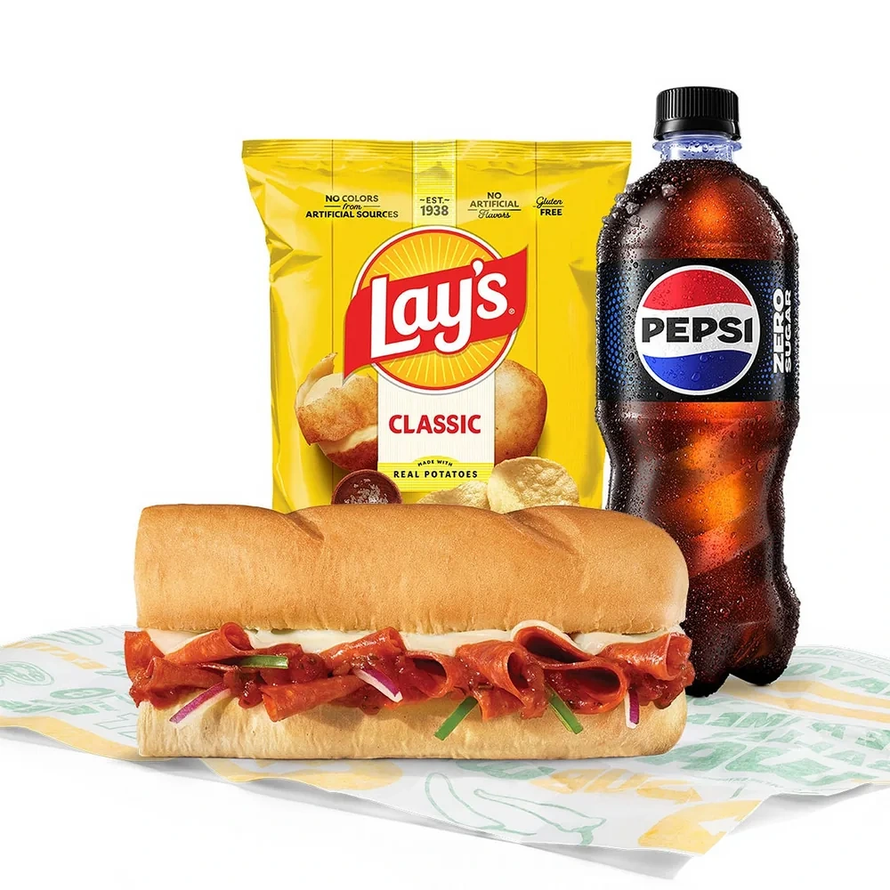 Subway menu photo of Pizza Sub Meal