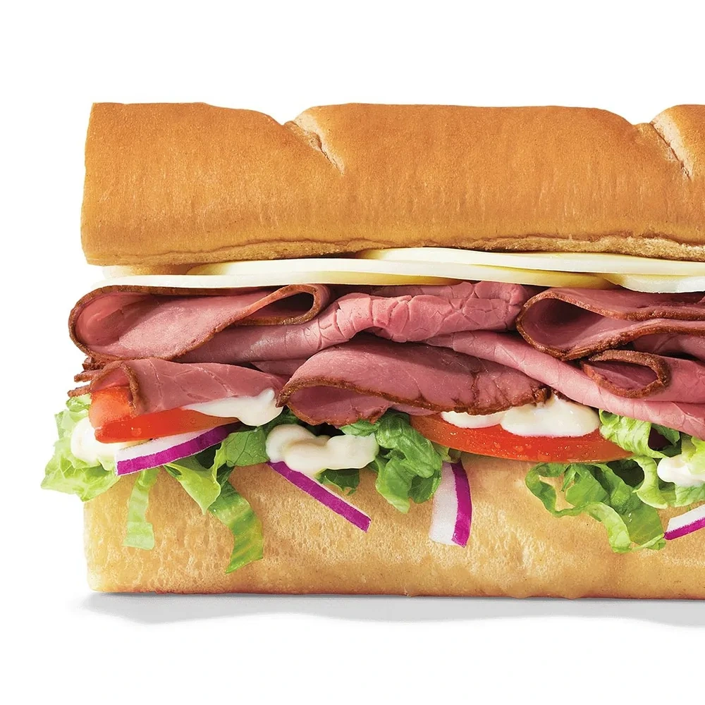 Subway menu photo of Roast Beef