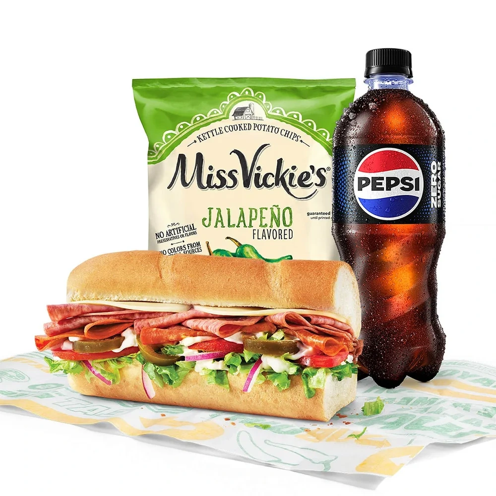 Subway menu photo of Spicy Italian Meal