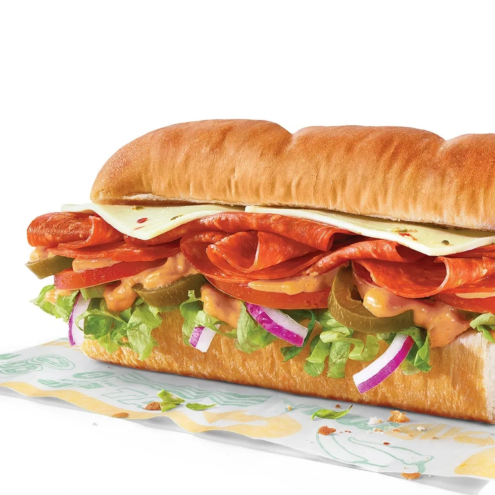Subway menu photo of Spicy Pepperoni