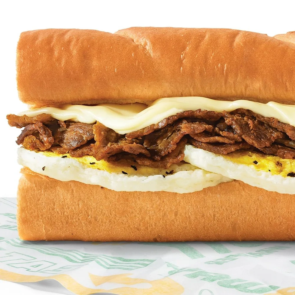 Subway menu photo of Steak, Egg & Cheese