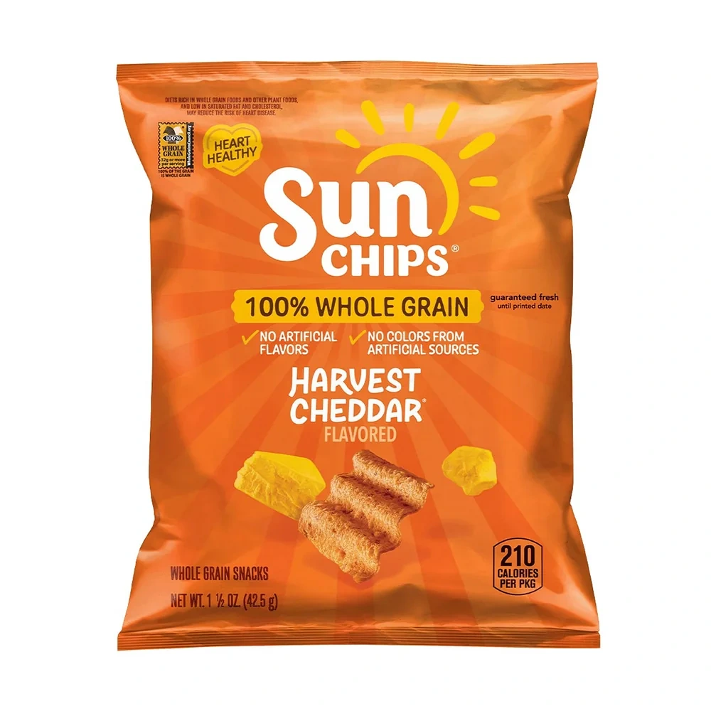 Subway menu photo of SunChips® Harvest Cheddar®