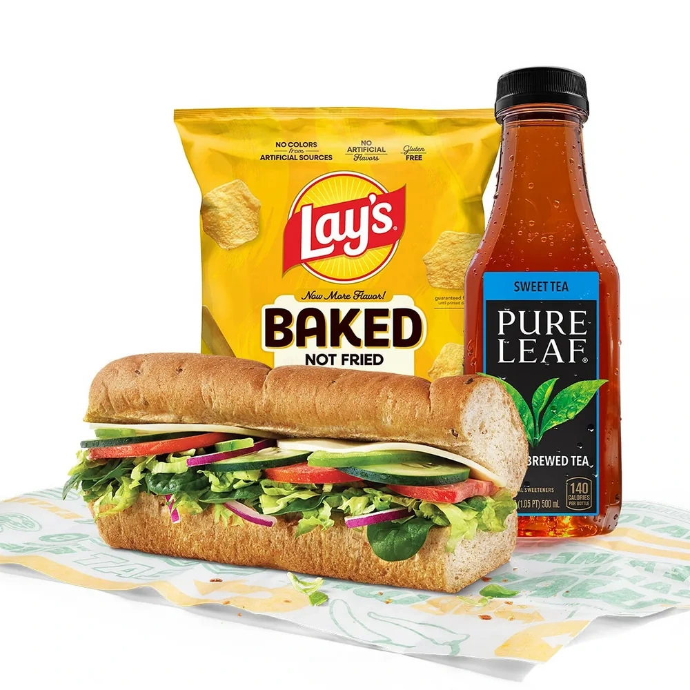 Subway menu photo of Veggie Delite® Meal
