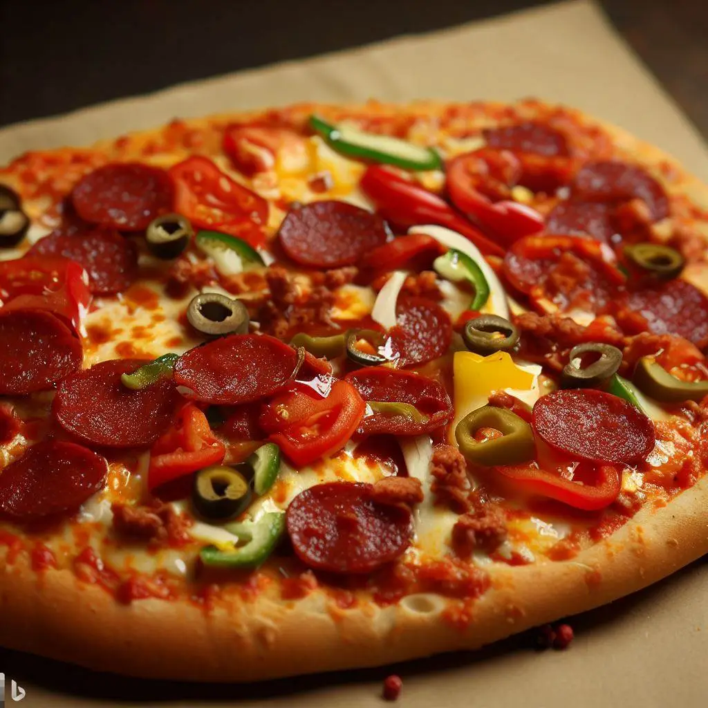 Subway Pepperoni Flatizza