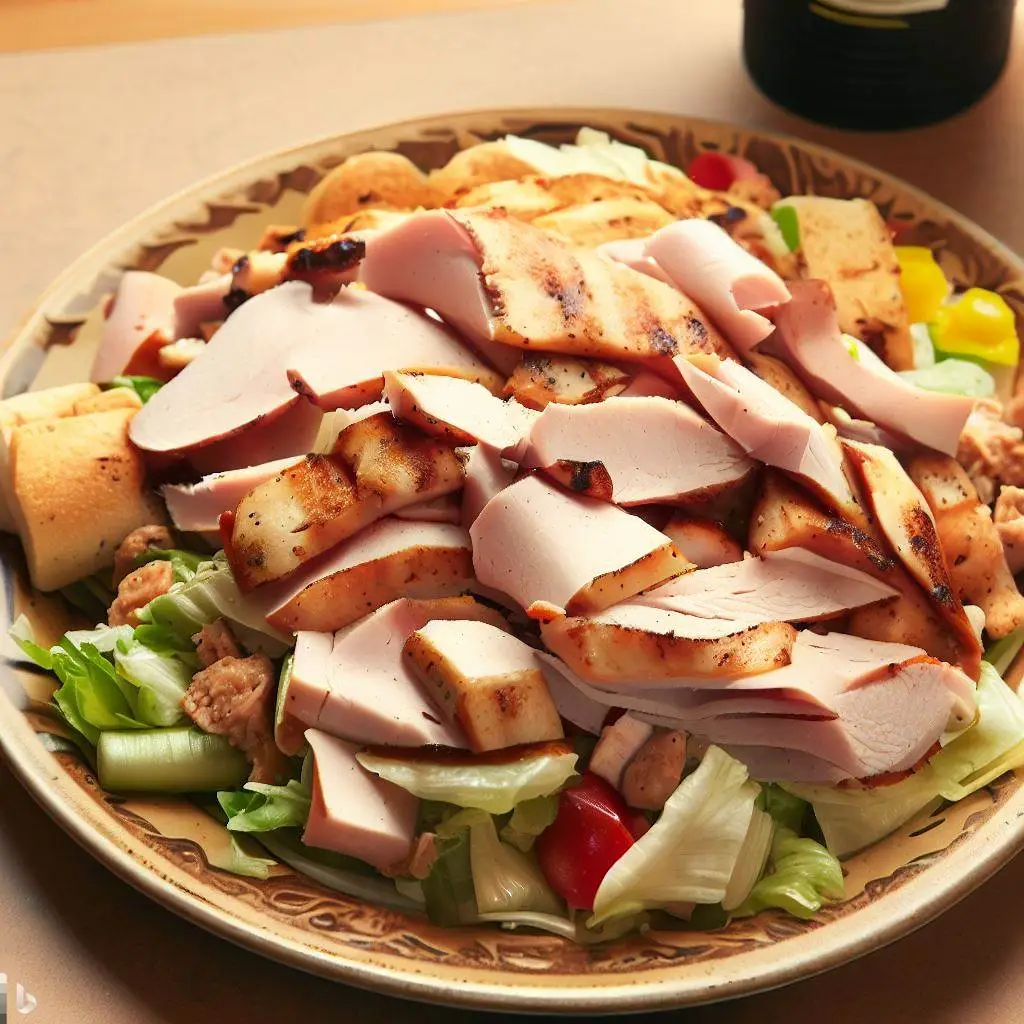 Subway Oven Roasted Turkey And Ham Salad