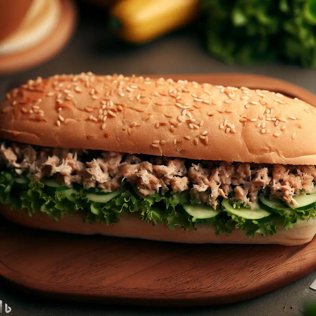 subway tuna sandwich